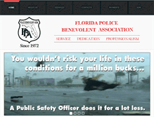 Tablet Screenshot of flpba.org